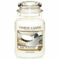 Świeca duża Baby Powder Yankee Candle