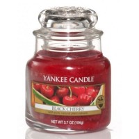 Świeca mała Yankee Candle Black Cherry