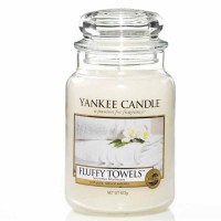 Świeca duża Yankee Candle Fluffy Towels