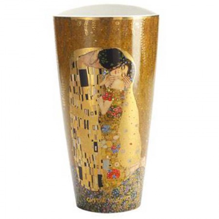 Wazon Pocałunek 28 cm Gustaw Klimt Goebel