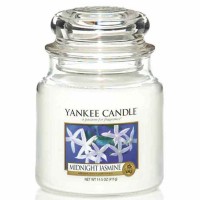 Świeca średnia Yankee Candle Midnight Jasmine