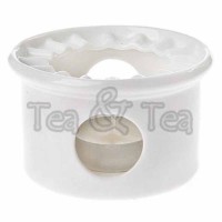 Podgrzewacz Elisabeth biały 10cm Tea Logic