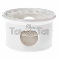 Podgrzewacz Elisabeth biały 12cm Tea Logic