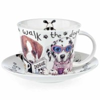 Filiżanka śniadaniowa Animal Fashions Dog 450ml Roy Kirkham