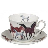 Filiżanka śniadaniowa Horses 450ml Roy Kirkham