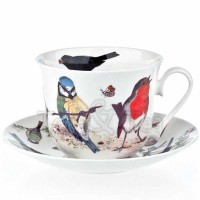 Filiżanka śniadaniowa Garden Birds 450ml Roy Kirkham