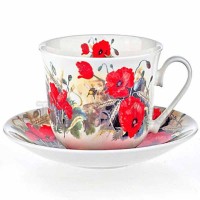 Filiżanka śniadaniowa Poppy 450ml Roy Kirkham