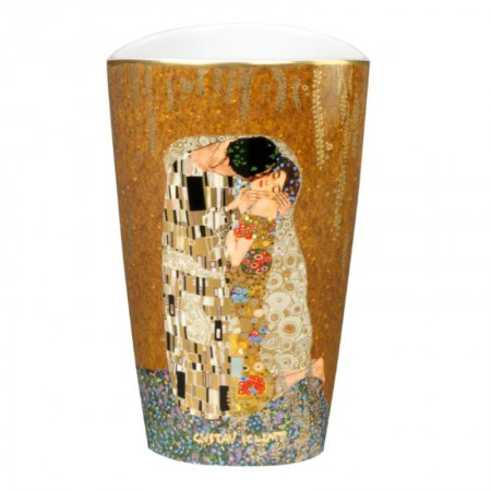 Wazon Pocałunek 19cm Gustaw Klimt Goebel