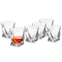 Komplet 6 szklanek Quadro 340ml seria Bohemia Quadro