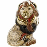 Figurka Lew siedzący 12 cm De Rosa Rinconada