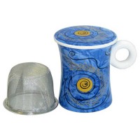 Kubek Woda z zaparzaczem i pokrywką 300ml Tea Logic