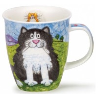 Kubek Nevis Happy Cats Black 480ml Dunoon