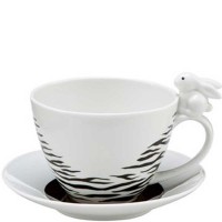 Filiżanka Zebra Bunny 300ml Bunny de Luxe