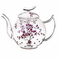 Dzbanek szklany Kwiat Wiśni 1,5l Tea Logic