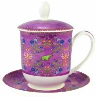 Kubek Sari z zaparzaczem 350ml Tea Logic