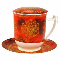 Kubek Tiziana z zaparzaczem 350ml Tea logic