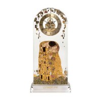 Zegar Pocałunek 32 cm Gustaw Klimt Goebel