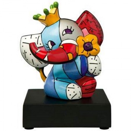 Figurka Spring Elephant 13.5cm Romero Britto Goebel