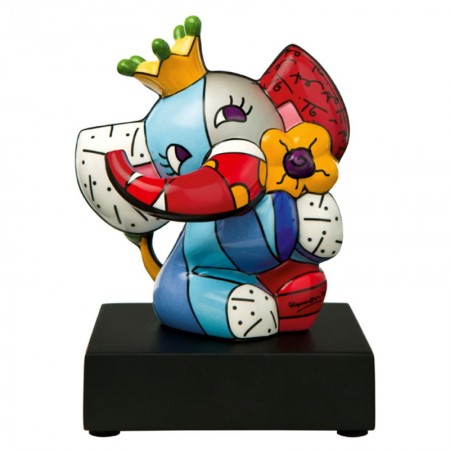 Figurka Spring Elephant 13.5cm Romero Britto Goebel