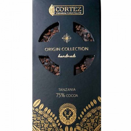 Czekolada ciemna Single Origin Tanzania 75% Cortez