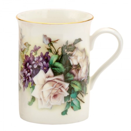 Kubek Bukiet Białych Róż 250ml English Collection