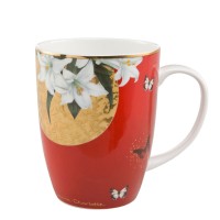 Kubek Czerwone Lilie 400 ml Joanna Charlotte Goebel