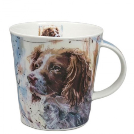 Kubek Cairngorm Dogs on Canvas Springer 480ml Dunoon