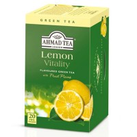Herbata w saszetkach alu Lemon Green Tea 20szt AhmadTea