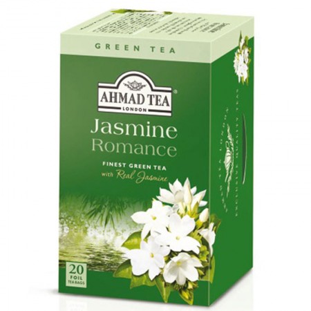 Herbata w saszetkach alu Green Tea Jasmin 20szt AhmadTea