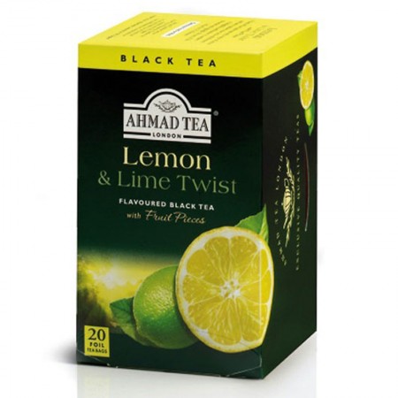 Herbata w saszetkach alu Lemon&Lime 20szt AhmadTea