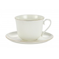 Filiżanka śniadaniowa Złoty pasek 450ml English Collection