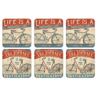 Podkładki Beautiful Ride 10.5x10.5 cm Pimpernel