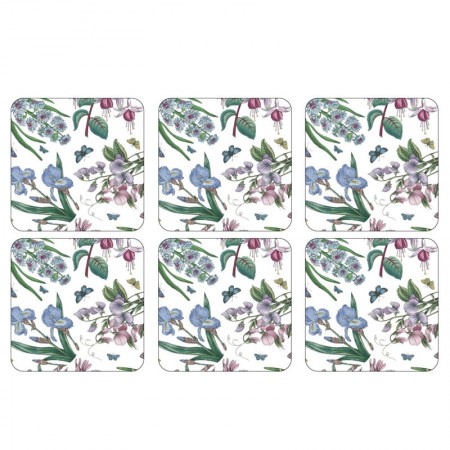 Podkładki Botanic Garden Chintz 10.5x10.5 cm Pimpernel