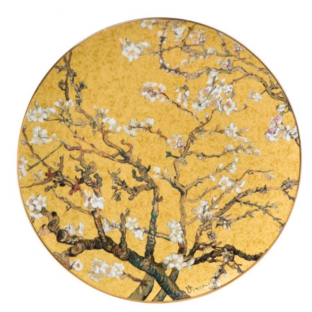 Talerz ścienny Almond Tree Gold śr. 36 cm Vincent van Gogh Goebel