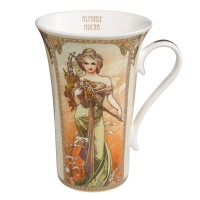 Kubek Spring / Summer 500ml Alphonse Mucha Goebel