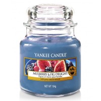 Świeca mała Yankee Candle Mulberry & Fig Delight