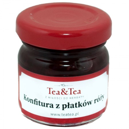 Mini konfitura z płatków róży 52g TeaTea
