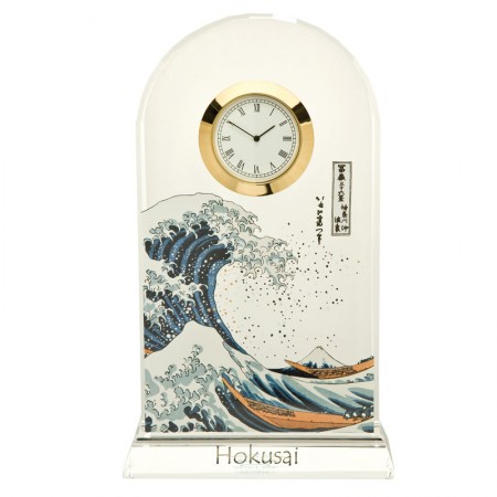 Zegar Great Wave 18.5cm Hokusai Katsushika Goebel