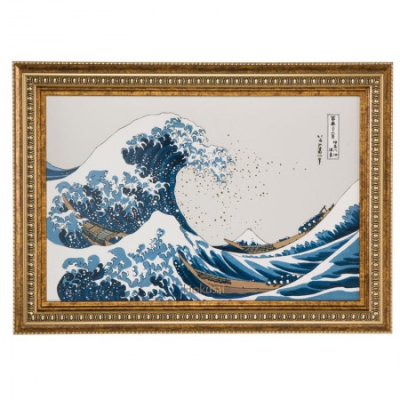 Obraz Great Wave 58x41 cm Hokusai Katsushika Goebel