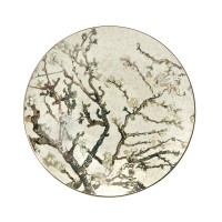 Talerz ścienny Almond Tree Silver śr.34.5 cm Vincent van Gogh Goebel