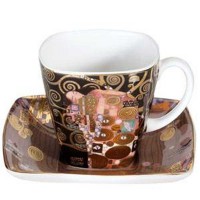 Filiżanka espresso Spełnienie 90ml Gustaw Klimt Goebel