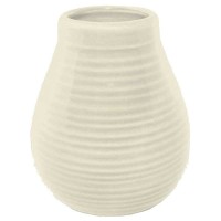 Tykwa ceramiczna Matero Calabaza White