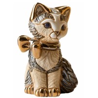 Figurka Kotek ze wstążką 14cm De Rosa Rinconada