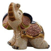 Figurka Mały słoń indyjski I 8cm De Rosa Rinconada