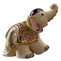 Figurka Mały słoń indyjski II 8cm De Rosa Rinconada