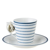 Filiżanka espresso Candy Stripe 80ml Laura Ashley