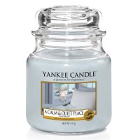 Świeca średnia A Calm Quiet Place  Yankee Candle