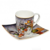 Filiżanki Nature Morte II 2 szt. 100 ml Paul Cézanne Goebel