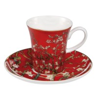 Filiżanka espresso Almond Tree Red 100 ml Vincent van Gogh Goebel