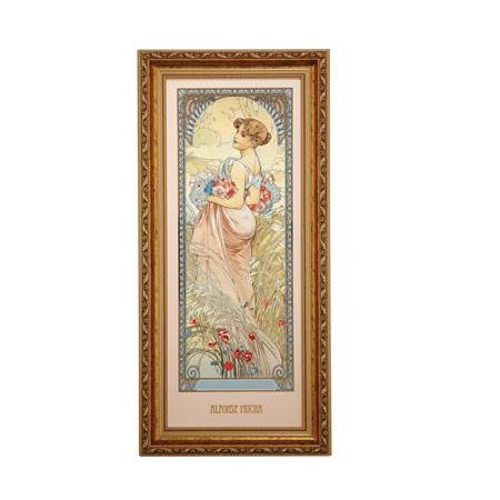 Obraz Summer 1900 27x57 cm Alphonse Mucha Goebel